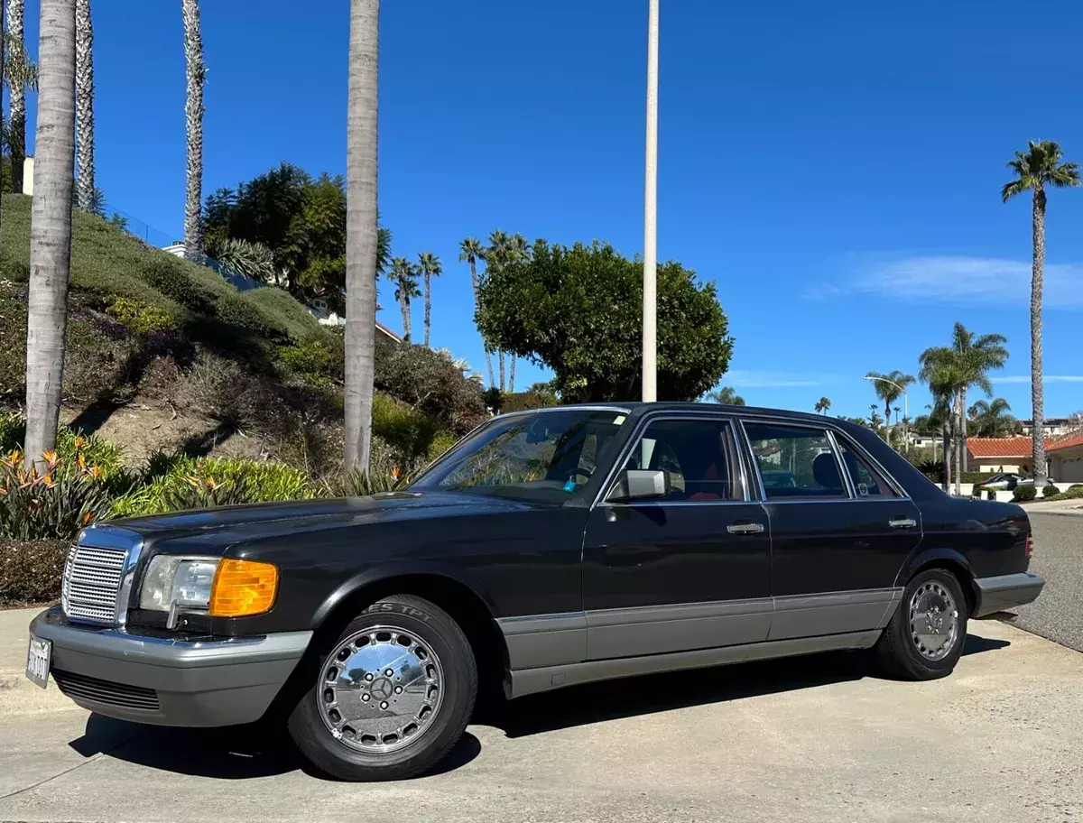 1987 Mercedes-benz 560SEL 126 SEL Low Miles California Car Flagship Vehicle 1987 Mercedes-Benz 560SEL