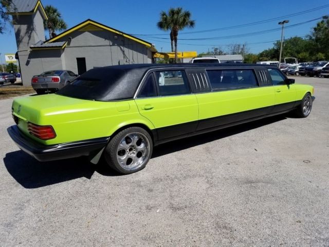 1987 Mercedes-Benz 500-Series 560SEL STRETCH LIMOUSINE FLORIDA NO RESERVE! - photo 5