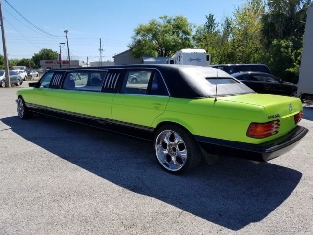 1987 Mercedes-Benz 500-Series 560SEL STRETCH LIMOUSINE FLORIDA NO RESERVE! - photo 6