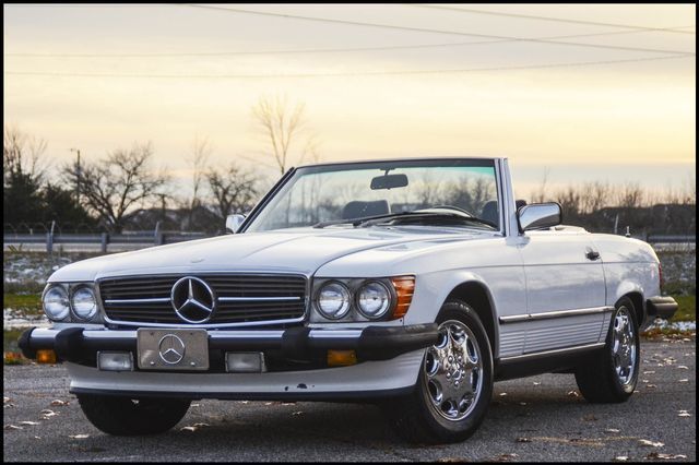 1987 MERCEDES BENZ 560SL 161,261 Miles WHITE V8 Automatic 1987 Mercedes-Benz SL-Class --