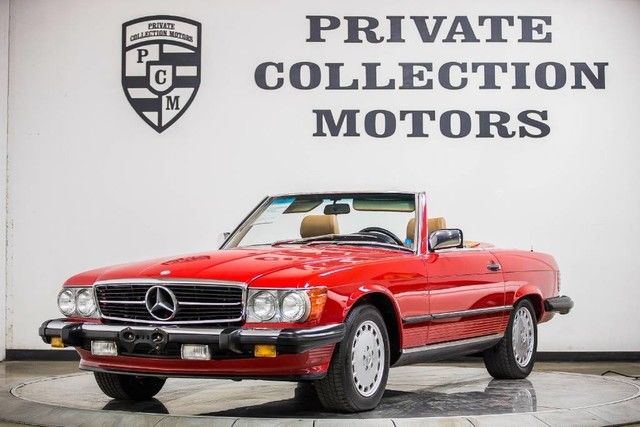 1987 Mercedes Benz 560SL 23k Original Miles Pristine Clean Carfax 1987 Mercedes-Benz SL-Class Base Convertible 2-Door