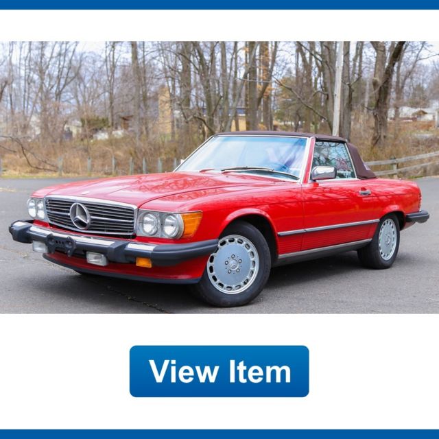 1987 Mercedes-Benz SL-Class Base Convertible 2-Door