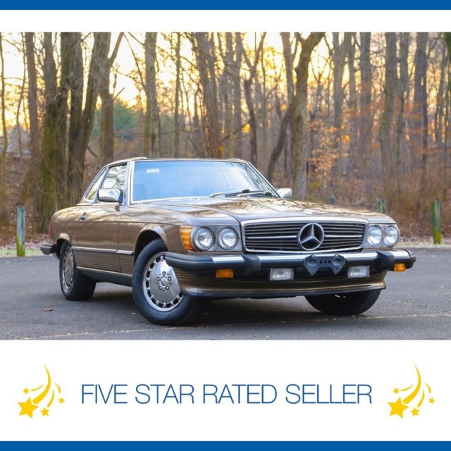 1987 Mercedes Benz 560SL 560 SL Convertible California Brand New Soft Top W107 1987 Mercedes-Benz SL-Class 560SL 560 SL California Brand New Soft Top W107