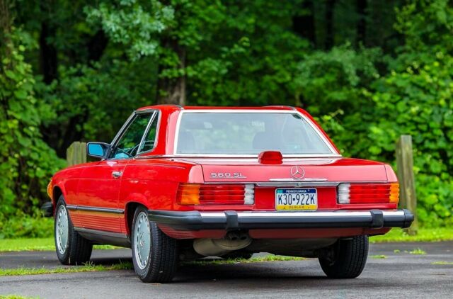 1987 Mercedes-Benz SL-Class 560SL 48K mi Soft Hard Top Rare CARFAX! - photo 11