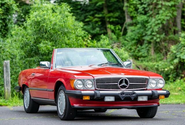 1987 Mercedes-Benz SL-Class 560SL 48K mi Soft Hard Top Rare CARFAX! - photo 4