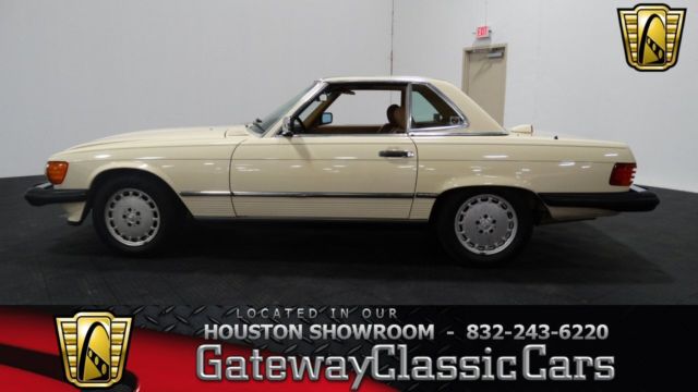 1987 Mercedes-Benz 560SL 69149 Miles Cream Convertible 5.6L V8 FI 4-Speed Autom 1987 Mercedes-Benz SL-Class