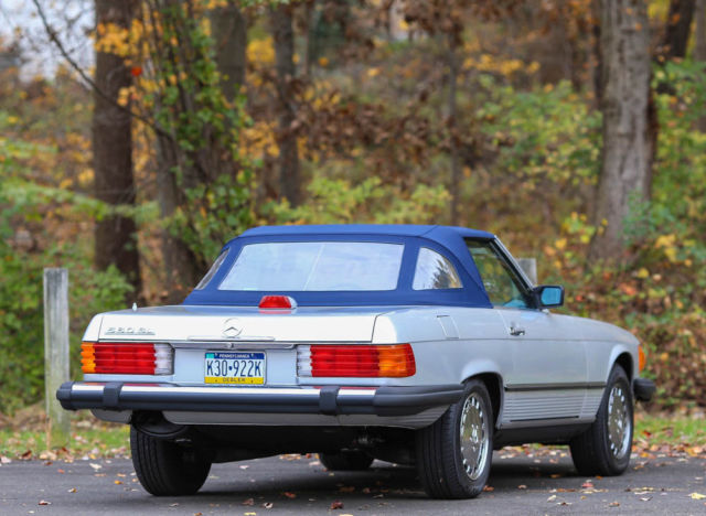 1987 Mercedes-Benz SL-Class 560SL Convertible Hard Soft Top Low 41K Rare 560 SL! - photo 12