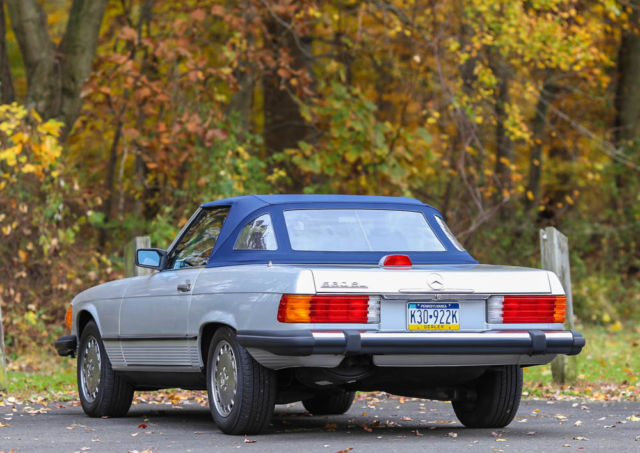 1987 Mercedes-Benz SL-Class 560SL Convertible Hard Soft Top Low 41K Rare 560 SL! - photo 9