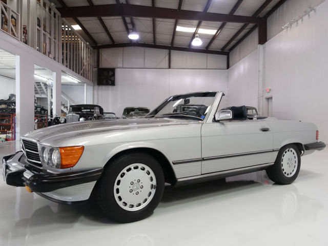 1987 Mercedes-Benz 560SL Roadster | Recent fuel, A/C & igniton systems service 1987 Mercedes-Benz 500-Series 560SK Roadster