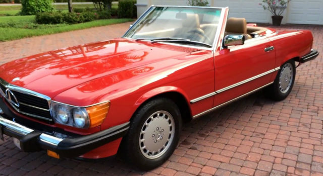 1987 Mercedes-Benz 500-Series Base Convertible 2-Door