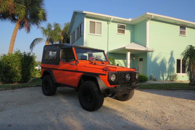 1987 Mercedes-Benz G Wagon 240GD Diesel 4x4 G-Class LOW MILES!! 1980 Mercedes-Benz G-Class