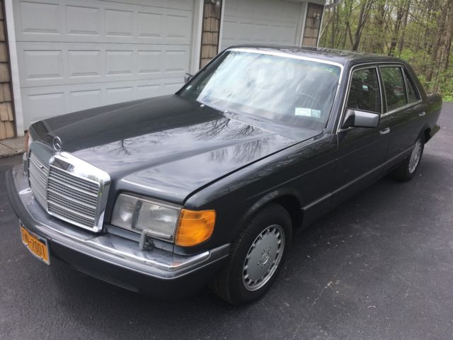 1987 Mercedes Benz TURBO DIESEL 300SDL sedan ORIGINAL 200k W126 1987 Mercedes-Benz S-Class 300SDL