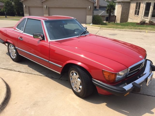 1987 MERCEDES SL500 only 50,000 ORGINIAL MILES 1987 Mercedes-Benz 500-Series SL500
