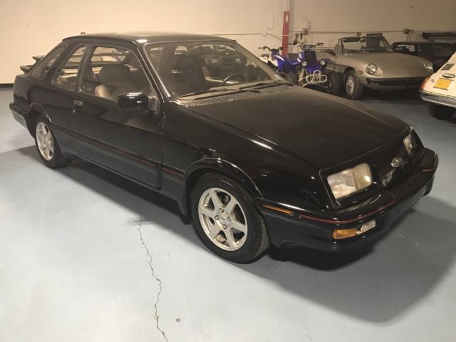 1987 Merkur XR4Ti Black with Grey Leather Interior 2.3L Turbo 1987 Other Makes Merkur XR4Ti