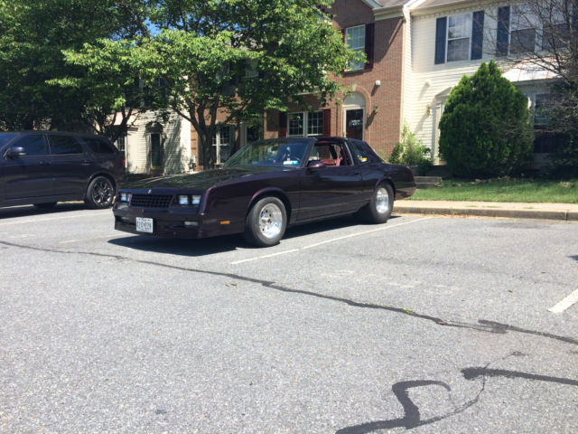 1987 Monte Carlo SS Aero Coupe Pro Street 519 BB 1987 Chevrolet Monte Carlo SS