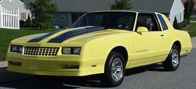 1987 Monte Carlo SS Aerocoupe 1987 Chevrolet Monte Carlo