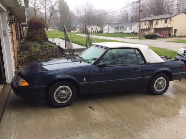 1987 Mustang LX Convertible New EVERYTHING! LOOK 2000 miles on Motor and Trans 1987 Ford Mustang