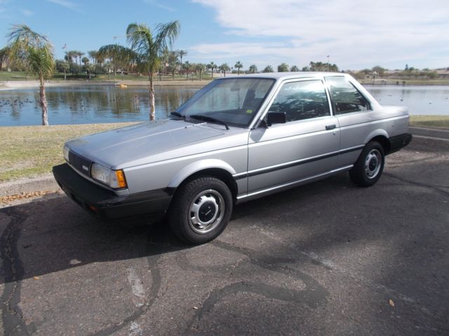 1987 Nissan Sentra 2 Door Coupe 47K Original Miles One Senior Owner Mint Garaged 1987 Nissan Sentra