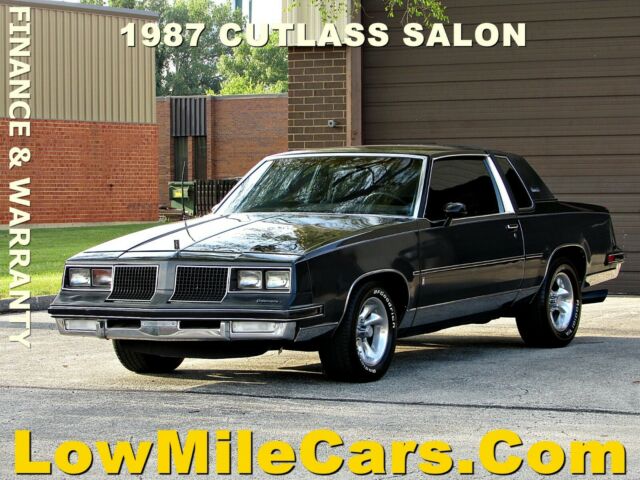 1987 Oldsmobile Cutlass Salon coupe 5.0L V8 nice newer muscle car B&M Edelbrock 1987 Oldsmobile Cutlass Salon