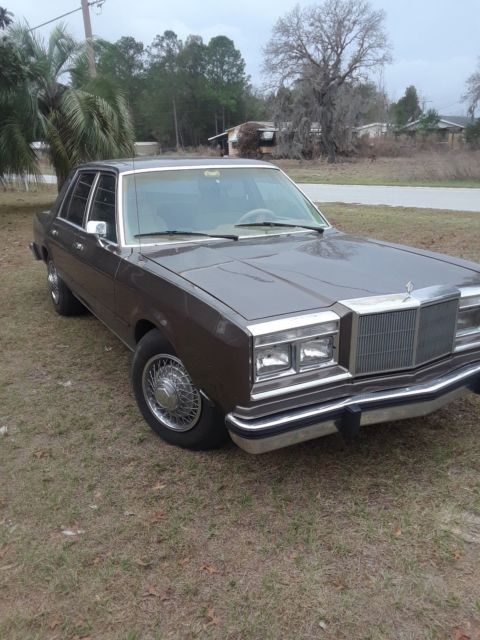 1987 Plymouth Gran Fury vintage FL vehicle 1987 Plymouth Fury Gran Fury