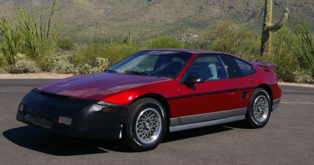 1987 Pontiac Fiero GT Coupe, 2.8L V6, 5-speed manual 1987 Pontiac Fiero