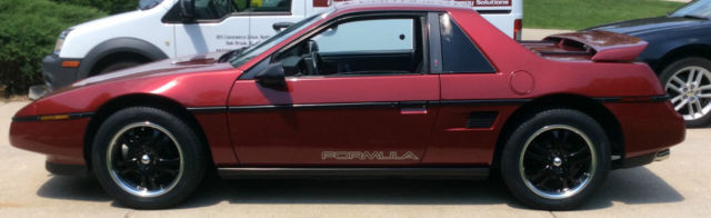 1987 Pontiac Fiero Supercharged 3800 1987 Pontiac Fiero