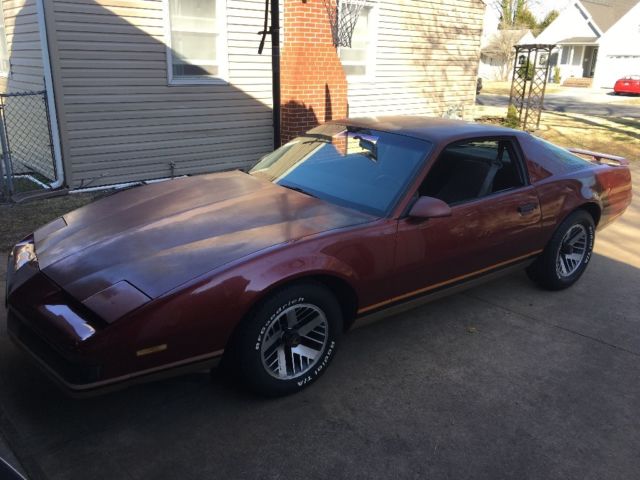 1987 Pontiac Firebird base 1987 Pontiac Firebird Base model