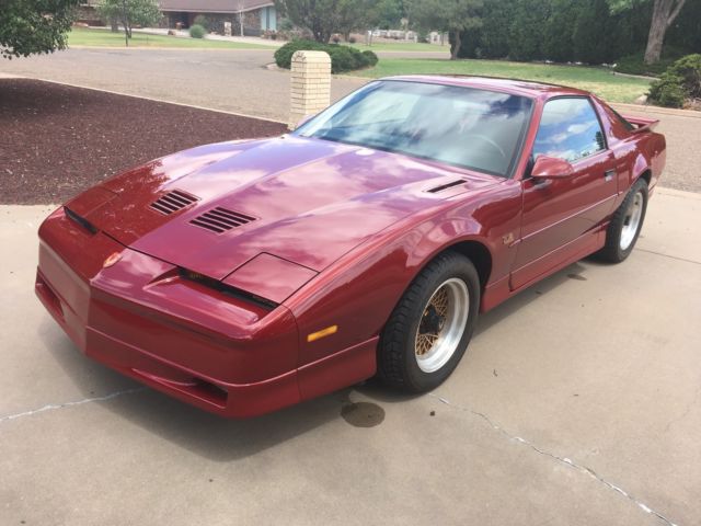 1987 Pontiac Firebird Trans Am GTA 5.7 *37K miles* Red/Red 1987 Pontiac Trans Am