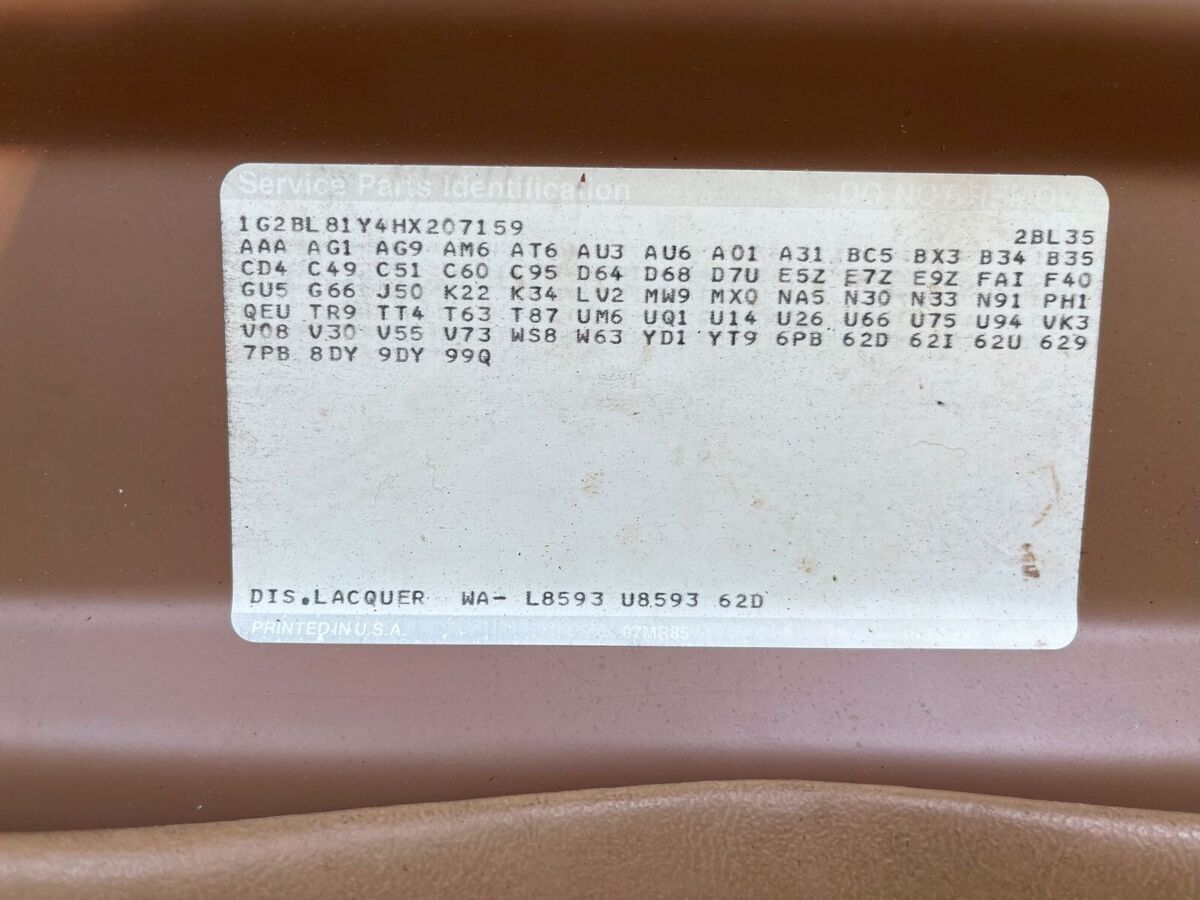 1987 Pontiac Other - photo 13