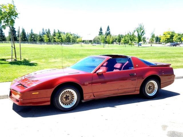 1987 PONTIAC TRANS AM FIREBIRD GTA 1 OWNER ALL ORIGINAL CALIFORNIA CAR 1987 Pontiac Trans Am trans am firebird gta