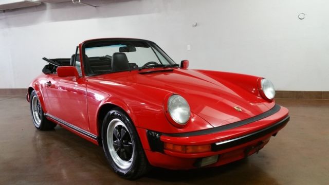 1987 Porsche 911.. 3.2 litre.. G50 5 Speed Sport Seat Convertible ORIGINAL PAINT 1987 Porsche 911 Original Paint G50