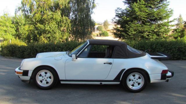 1987 Porsche 911 Cabriolet 77K original miles Original Paint Matching #'s NICE!! 1987 Porsche 911 Convertible