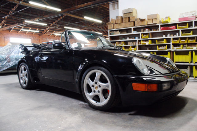 1987 Porsche 911 Cabriolet, Factory Tara Kit & GT Whale's Tail 1987 Porsche 911 2 door Convertible