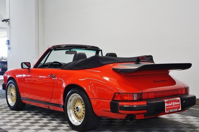 1987 Porsche 911 Carrera Cabriolet - photo 3