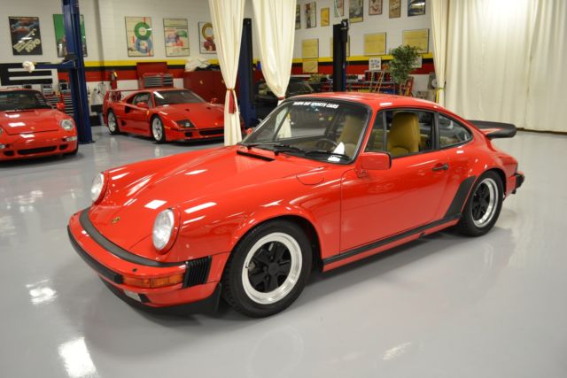 1987 Porsche 911 Carrera 19,754 Miles Red Coupe H6 3.2L M 1987 Porsche 911 Carrera