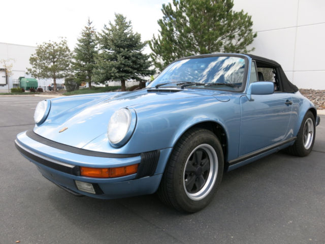 1987 Porsche 911 Carrera 2dr Cabriolet 1987 Porsche 911 2dr Cabriolet