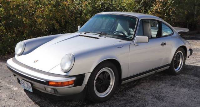 1987 Porsche 911 Carrera 2dr Coupe 47407 Miles Silver Coupe 3.2L H6 Manual 5-Spe 1987 Porsche 911 Carrera 2dr Coupe