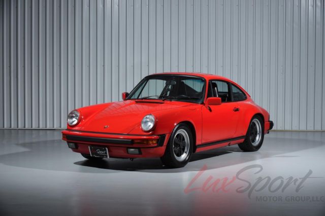 1987 Porsche 911 Carrera 3.2 Coupe Guards Red/Black 5-Spd G50 44,000 Miles MINT! 1988 Porsche 911 Carrera