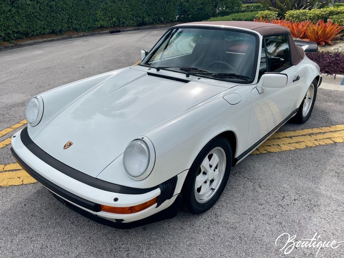 1987 Porsche 911 Carrera 3.2L G50 Cabriolet / ONLY 40K MILES / 1 OWNER GEM / PPI 1987 Porsche 911 CABRIOLET