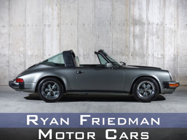 1987 Porsche 911 Carrera 53258 Miles Granite Green Targa H6 3.2L Manual 1987 Porsche 911 Carrera