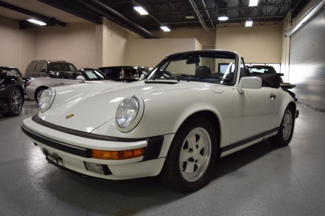 1987 Porsche 911 Carrera Convertible 2-Door
