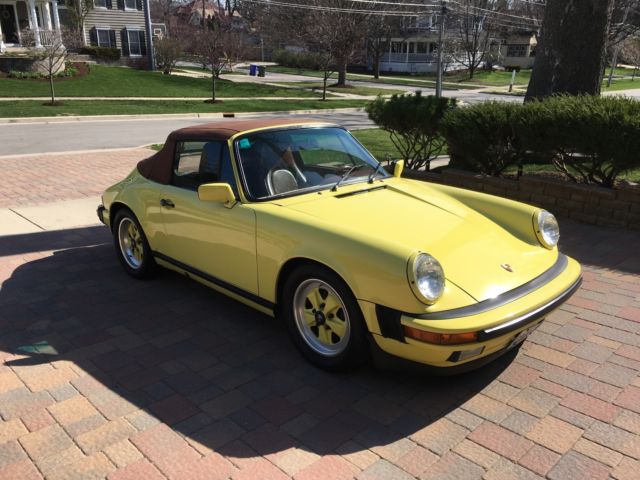 1987 Porsche 911 Carrera Cabriolet - 5-speed G50 gearbox 1987 Porsche 911 Cabriolet