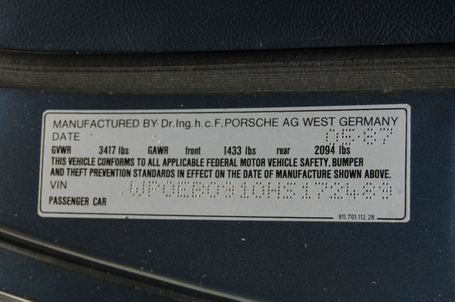 1987 Porsche 911 60k Miles G50 Fuchs Rims Fresh Major Service - photo 12