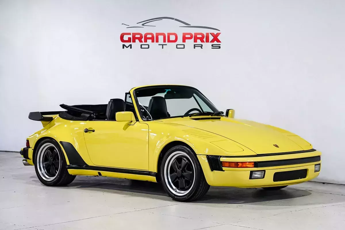 1987 Porsche 911 Carrera Cabriolet M491 Slant-Nose 1987 Porsche 911 Cabriolet M491 Slant-Nose