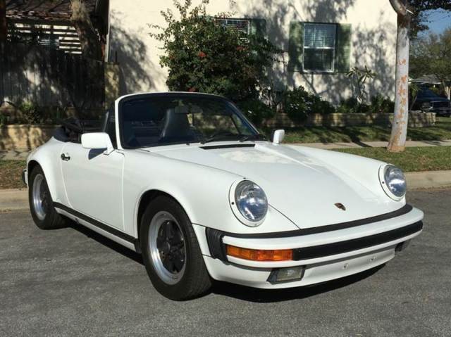 1987 Porsche 911 Carrera low miles, original 1987 Porsche 911 Carrera Convertible 2-Door