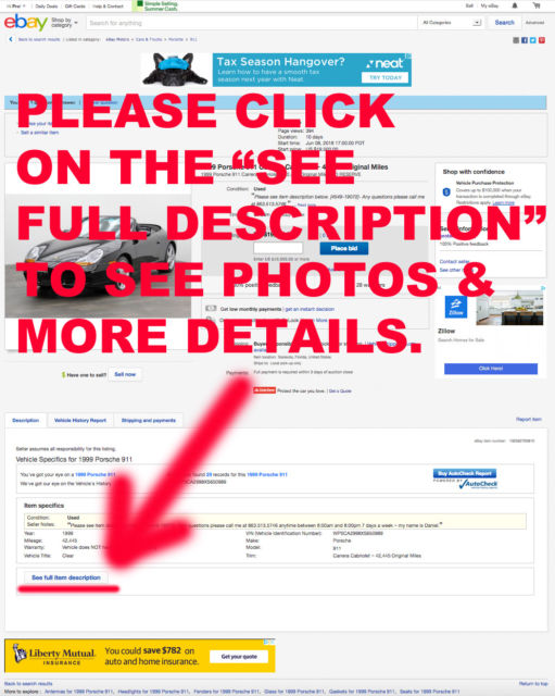 1987 Porsche 911 RSR Recreation  Race Car - photo 2