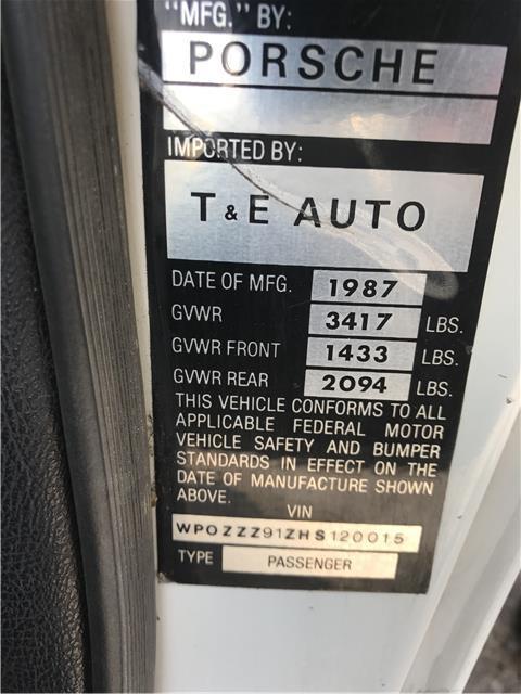 1987 Porsche 911 -- - photo 8