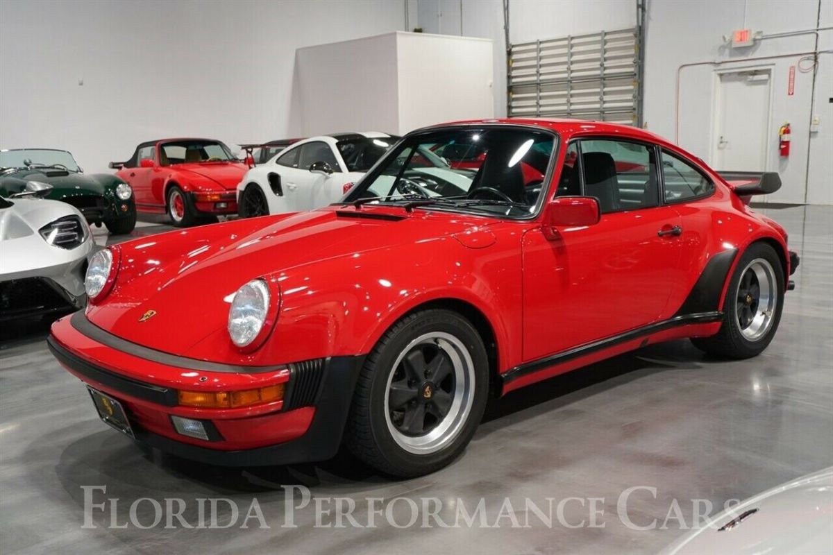1987 Porsche 911 Turbo (930) w/ 15,866 Miles Florida Performance Cars 1987 Porsche 911 Turbo (930)