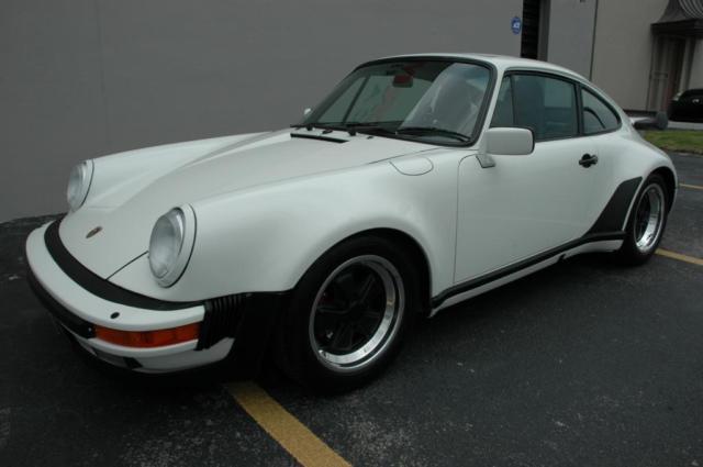 1987 Porsche 911/930 Turbo 45010 White Coupe 3.3L Manual 1987 Porsche 911