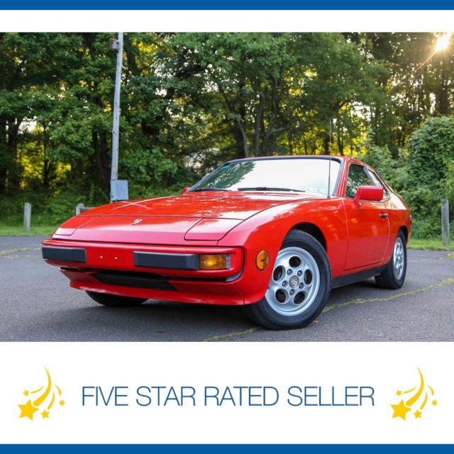 1987 Porsche 924 924 Manual 2DR Coupe 5 Speed Manual 46K mi Collectible CARFAX